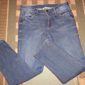 GARNET HILL BOYFRIEND JEAN 2P INDI Zip/Button Closure